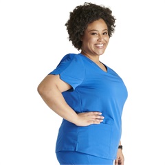 Women's V-Neck 2 Pocket Scrub Top